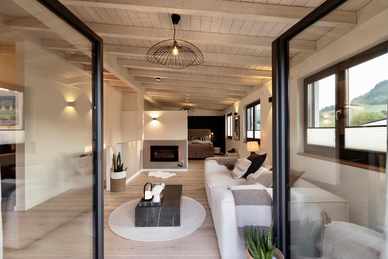 Loft19 Neu Design Luxus Maisonette Balkon Fuer 2 Personen Traben-Trarbach Luaran gambar